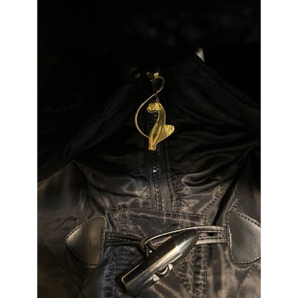 Baby Phat Womens XL Winter Long Puffer Coat Vintage Y2K Street Wear Designer - Picture 6 of 15